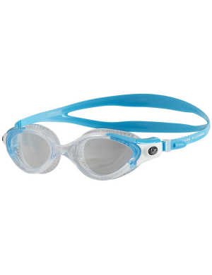 Speedo Wmn's Futura Biofuse Flexiseal Goggles - Turquoise/Clear